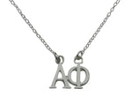 Alpha Phi Greek Sorority Lavalier Necklace Pendant Sorority Floating Necklace