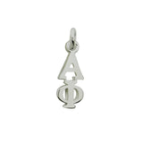 Alpha Phi Greek Sorority Lavalier Pendant Drop Charm Chain Necklace Gold Filled